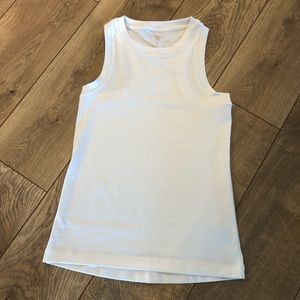 Women’s Small Calia Cream Ribbed Tank